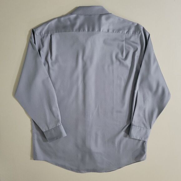 George's Men's Grey Stone Button-Down Dress Shirt - Picture 14 of 15